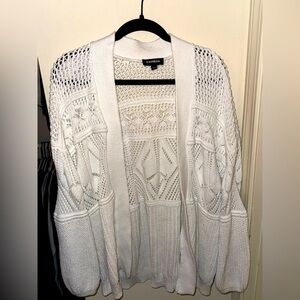 Express cardigan size large